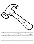 Construction TIme Worksheet