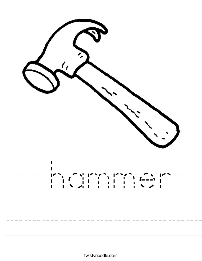  hammer Worksheet