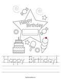 Happy Birthday! Worksheet