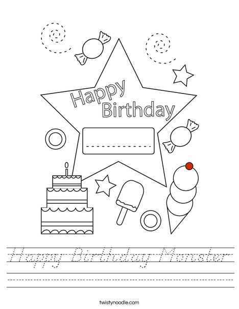Today is my birthday! Worksheet
