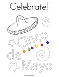 Celebrate!Coloring Page