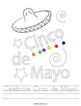 Celebrate Cinco de Mayo! Worksheet