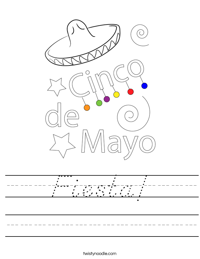 Fiesta! Worksheet