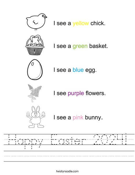 Happy Easter 2024 Worksheet Twisty Noodle   Happy Easter 2024 3 Worksheet Png 468x609 Q85 