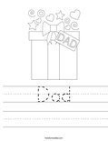 Dad Worksheet