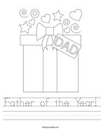 Father's Day Worksheets - Twisty Noodle