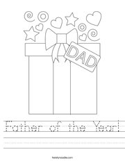 Happy Father's Day Worksheet