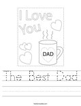 The Best Dad Worksheet