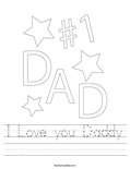 28+ I Love You Daddy Printable Coloring Pages