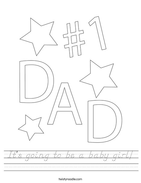 #1 Dad Worksheet