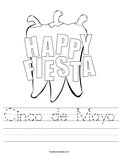 Cinco de Mayo Worksheet