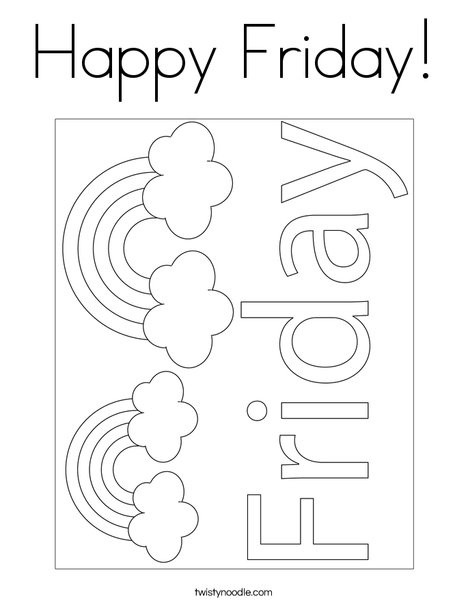 Fun Friday Worksheets For Kids Fun Friday Worksheets For Kids