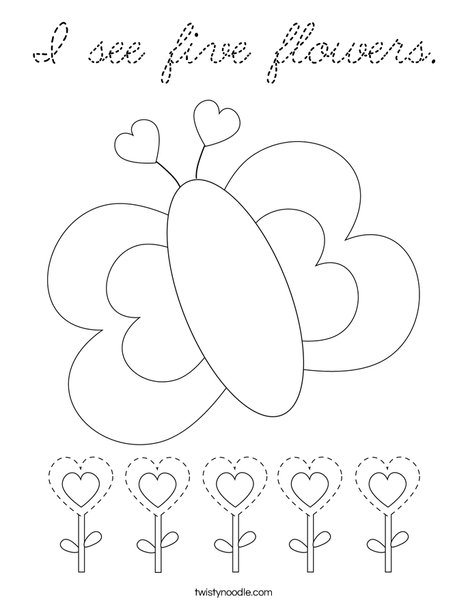 Happy Heart Day! Coloring Page