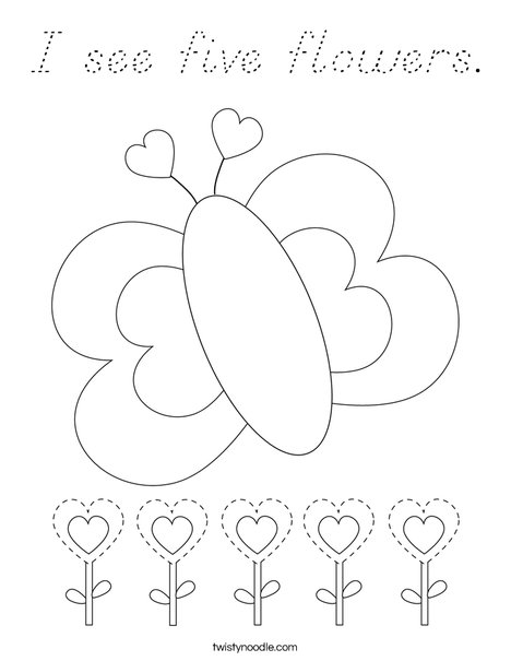 Happy Heart Day! Coloring Page