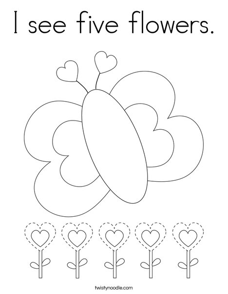 Happy Heart Day! Coloring Page