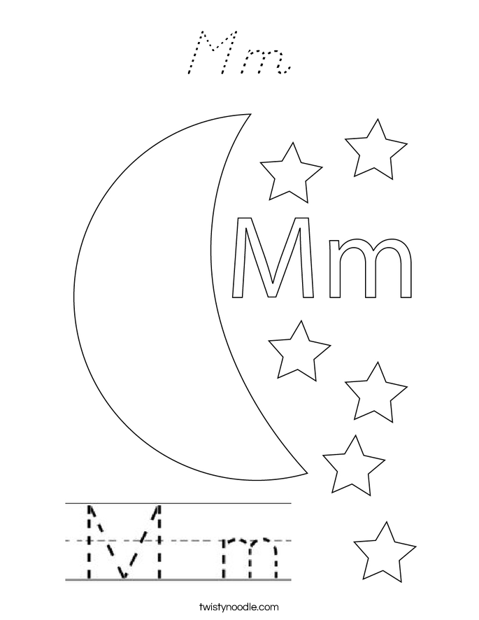 Mm Coloring Page