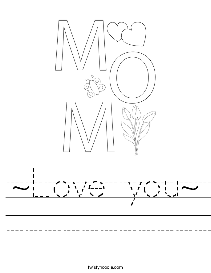 ~Love you~ Worksheet