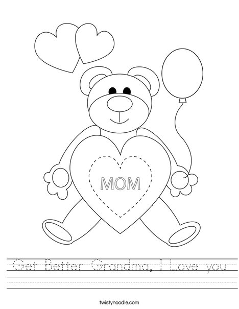 Happy Mother's Day Worksheet