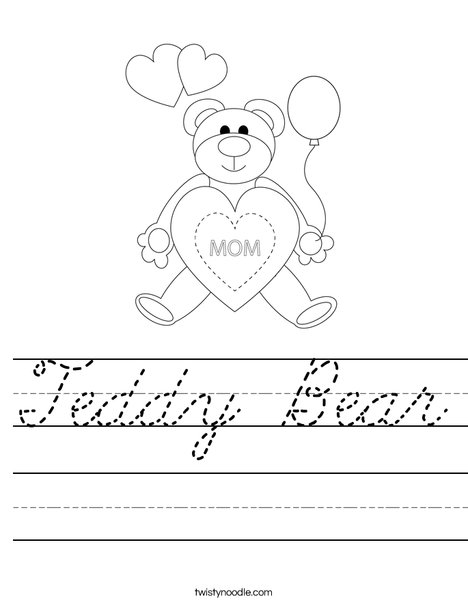 Happy Mother's Day Worksheet