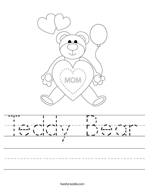 Happy Mother's Day Worksheet