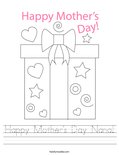 Happy Mother's Day Nana! Worksheet