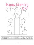 Happy Mother's Day Oma! Worksheet