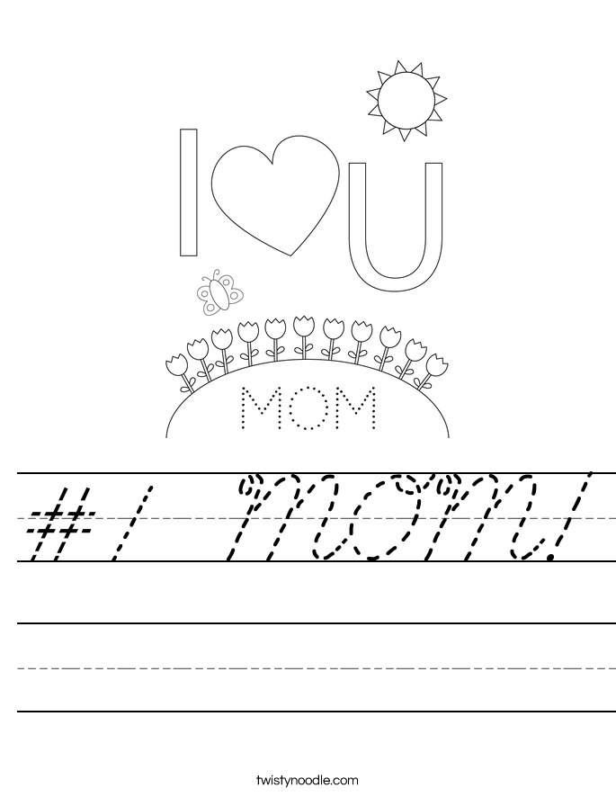 #1 MOM! Worksheet