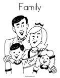 FamilyColoring Page