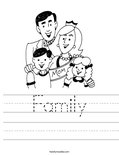 Family Worksheet