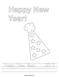 Happy New Year!     2013 Worksheet
