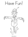 Have Fun! Coloring Page