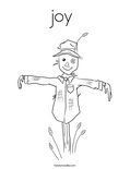 joy Coloring Page