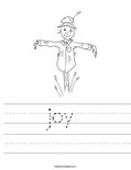 joy Worksheet