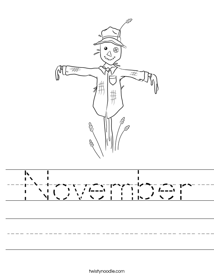 November Worksheet