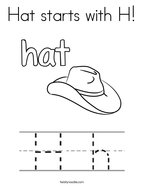 letter h coloring pages twisty noodle