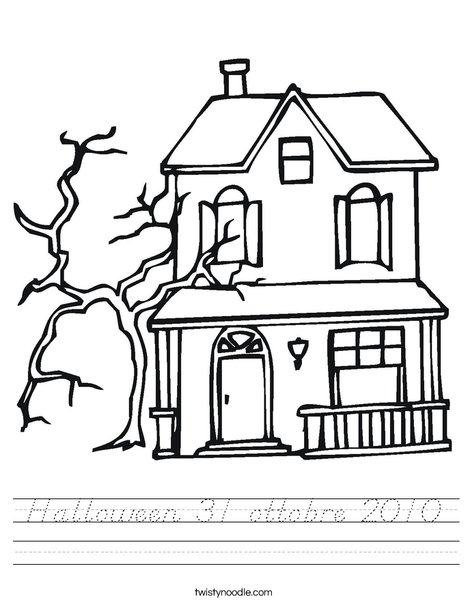 Haunted Castle Worksheet