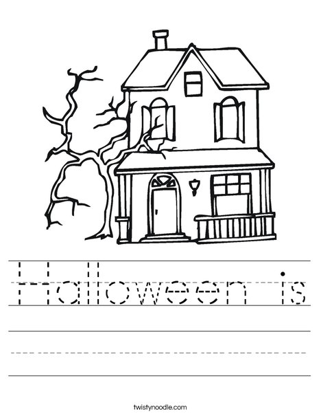 Haunted Castle Worksheet