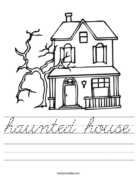 Haunted Castle Worksheet