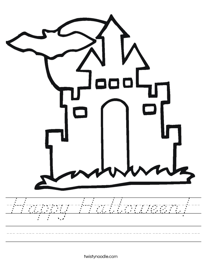 Happy Halloween! Worksheet