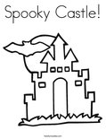 Spooky Castle! Coloring Page