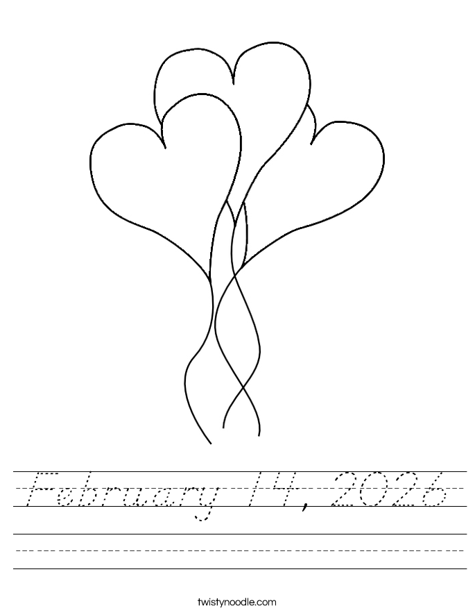 February 14, 2026 Worksheet