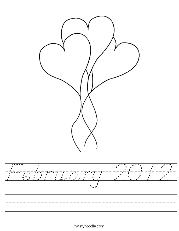 February 2012 Worksheet