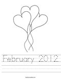 February 2012 Worksheet