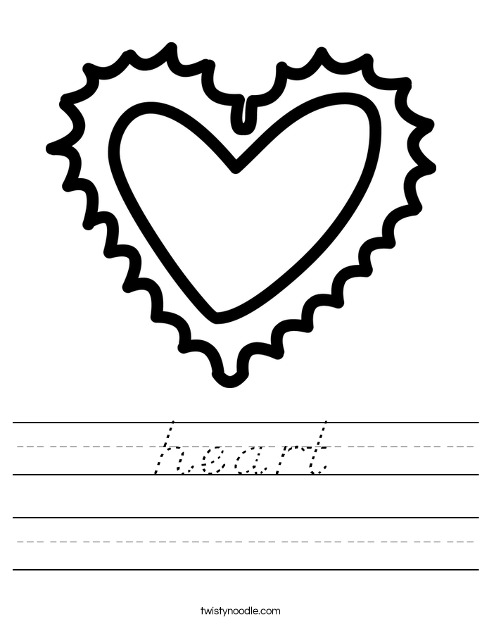 heart Worksheet