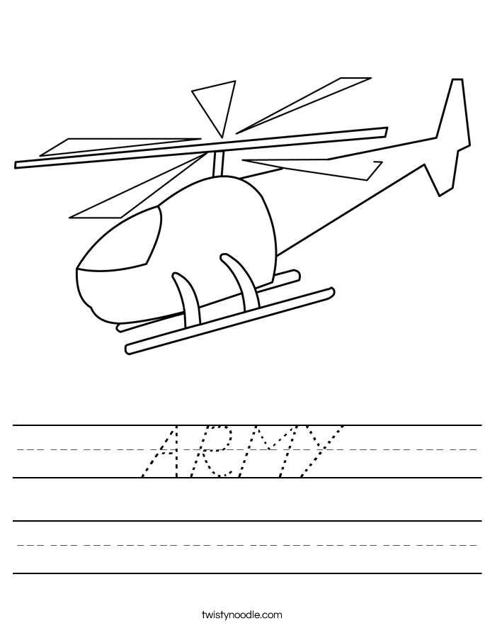 ARMY Worksheet