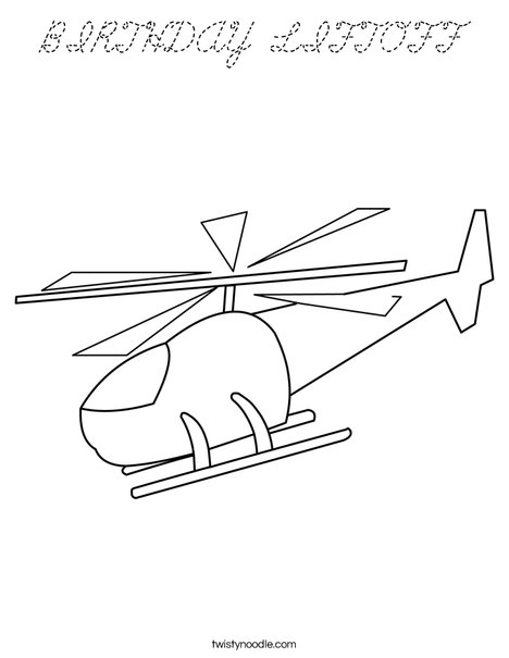 Chopper Coloring Page