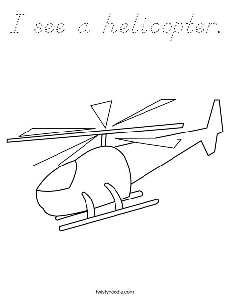 Chopper Coloring Page