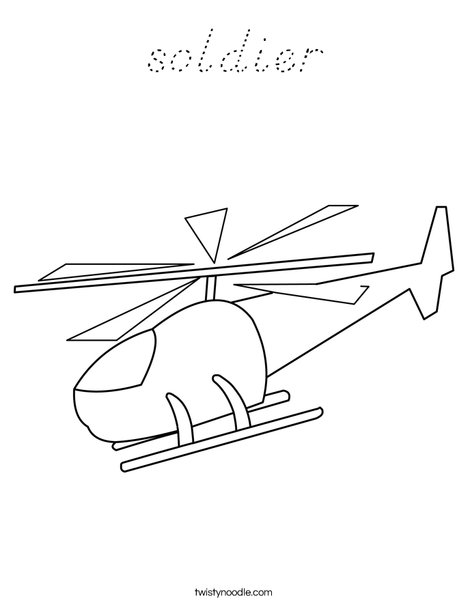 Chopper Coloring Page