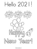Download Happy New Year Coloring Pages Twisty Noodle