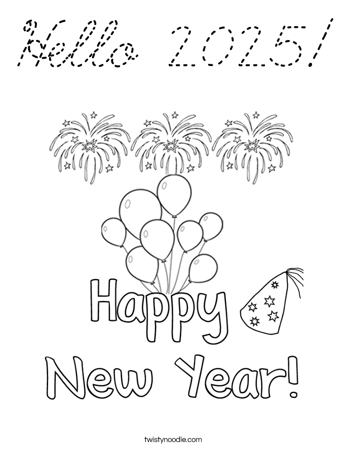  Coloring Page